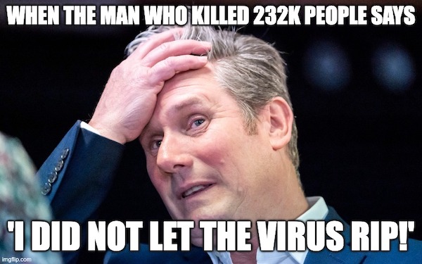 A meme criticising Boris Johnson's tenure as Prime Minister and handling of the Covid-19 pandemic